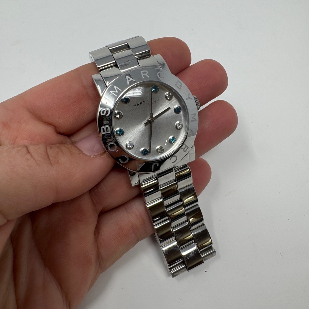Marc Jacobs Silver Stainless Steel Watch | Needs Battery - Picture 6 of 10